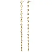 Pilgrim Reagan Crystal Earrings Gold-Plated - Gold - ONE SIZE