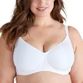 Swegmark Smooth Line Padded Wired Bra White - White - 75 B