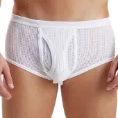 JBS Brief Mesh - White - M