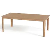 Skovby , SM27 Pöytä massiivitammesta, luonnonöljy, 205-358/511x101x74 cm