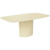 Skovby Sm116 Pöytä valkolakattu tammi 142-182X102X74 cm