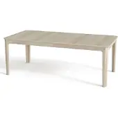 Skovby , Sm27 Pöytä Massiivitammi, Valkoöljy, 205-358/511x101x74 cm
