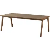 Skovby SM141 Ruokapöytä 100x209 cm pähkinäpuu luonnollinen öljytty