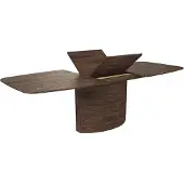 Skovby , Sm117 Pöytä Lakattu saksanpähkinä 192-252X102X74Cm
