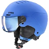 Uvex Kid's Rocket Visor Laskettelukypärä Lapset koko 54-58 cm väri sininen