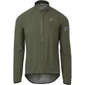 Agu Essential Rain -pyöräilytakki forest green miehet