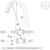 Mavic Xa Elite Carbon Vanteet