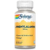 Solaray L-fenyylialaniinia 500 Mg 60 Yksiköt