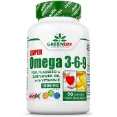 Amix Greenday Super Omega 3-6-9 Kapseln 90 Einheiten