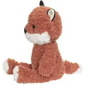 Teddykompaniet Retro Pals, Fox - Orange - H:30CM