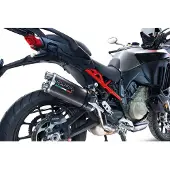 Gpr Exhaust Systems Dual Poppy Ducati Multistrada V4/s 2022-2024 Oval Homologoitu Slip On äänenvaimennin