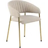Ebuy24 Ruokailutuoli Ann, beige