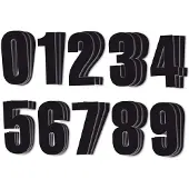 Holeshot 7900b 11 Cm Panel Number Holder 100 Pieces Grafiikkapakkaus