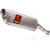 Akrapovic Italjet Dragster 125 20-22 Ref:s-it125so2-apt Titanium Ei-homologoitu Slip-on äänenvaimennin