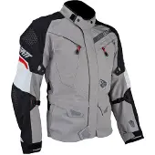 Leatt ADV Dritour 7.5 Louis Edition Tekstiilitakki Harmaa/Musta/Valkoinen Miehet, size 2XL