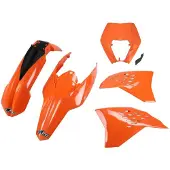Ufo Ktm Exc/exc-f 2009-2011 With Headlight Ktkit520-999 Muovisarja