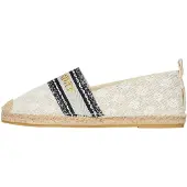 Superdry for woman. WF110297A Beige canvas espadrilles (37), Fabric, Flat, None, Casual