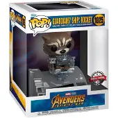 Funko POP! Ihme Deluxe Vartijoiden Aluksen Eksklusiivinen Rocket-hahmo