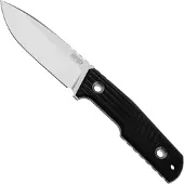 Trc knives Urban Tactical, Elmax Satin, Black G10 survival knife