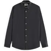 Scotch & Soda Core - Oxford Solid - Black - XXL