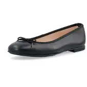 Bianco Biamadison Ballerina Smooth Leather - Black - 40