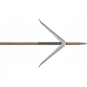 Salvimar Inox 17-4ph Sistema Vuoto 45 Degree Angle 7.5 Mm Kaksinkertainen Flopper Pneumaattinen Harppuunan Varsi