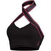 Speedo Solid Halter Crop Top Bikinitoppi