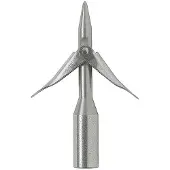 Salvimar Short Stainless Steel Harpoon Keihäänkärki 5 Yksiköt