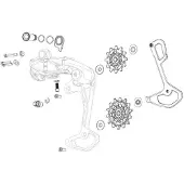 Sram Red Xplr Axs Stabilisatorbaugruppe