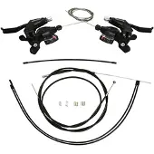 Shimano Altus M310 Vasen Jarruvipu Vaihtajan Kanssa