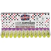 RONNEY Hair Ampullit Intensive Plancenta Reconstructed 12 x 10 ml