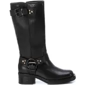 Xti for woman. 14299701-NEGRO Boots Black (36), Flat, Zip, Casual