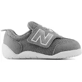 New Balance unisex for kids. NW1STV1 New-B First grey leather shoes (18.5 W), Flat, Velcro, Casual, children's fashion