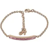 Adore ELEGANCE naisten rannekoru 5303105 - - Pinkki - Karabiininauha - Ruusukullattu