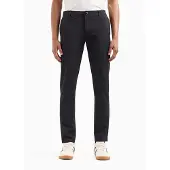 Armani Exchange for man. 8NZP49ZNYZZ1200 Logo trousers black (28), Casual, Polyamide