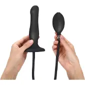 Strap-On-Me PUMPATTAVA DILDOTAPPI - MUSTA - ONE SIZE