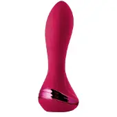 Dream Toys Sparkling Inflatable Remote Vibrator Isabella Red