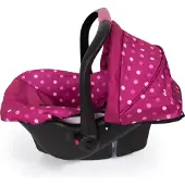 Teknikproffset Deluxe 50x32x16 Cm Car Seat Pinkki