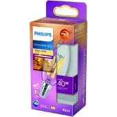 Philips Filament Candle Clear 40W B35 E14 LED-lamppu