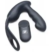 XR Brands Milking And Vibrating Prostate Massager And Harness 7 Speeds
