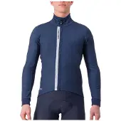 Castelli Entrata pyöräilytakki sininen/hopea miehet