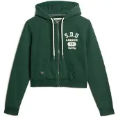 Superdry for woman. W2012164A Athletic Essentials Sweatshirt green (L), Casual, Cotton