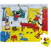 Peppi Pitkätossu Pippi Puupalapeli 30