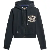 Superdry for woman. W2012164A Relaxed navy sweatshirt (XS), Casual, Cotton