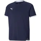 Puma Pelipaita Teamliga - Navy/valkoinen Lapset, koko 140 cm