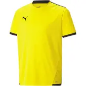 Puma Pelipaita Teamliga - Keltainen/musta Lapset, koko 164 cm