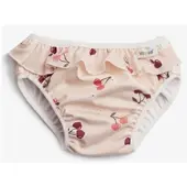 Imse Vimse Swim Diaper M 7-10 Kg, Cherry Frill - Beige - M 7-10KG