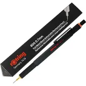 Rotring 1904446, 0,7 mm, Musta, Metalli, Musta
