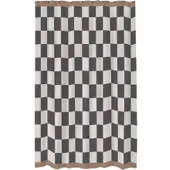 Mette Ditmer Retro suihkuverho 150x200 cm Tummanharmaa