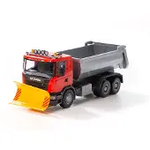 Emek Tippbil Plog Scania Röd 1:25 - Multi/patterned - SCALA 1:25